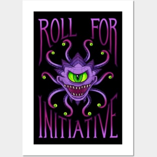 Roll for Initiative Posters and Art